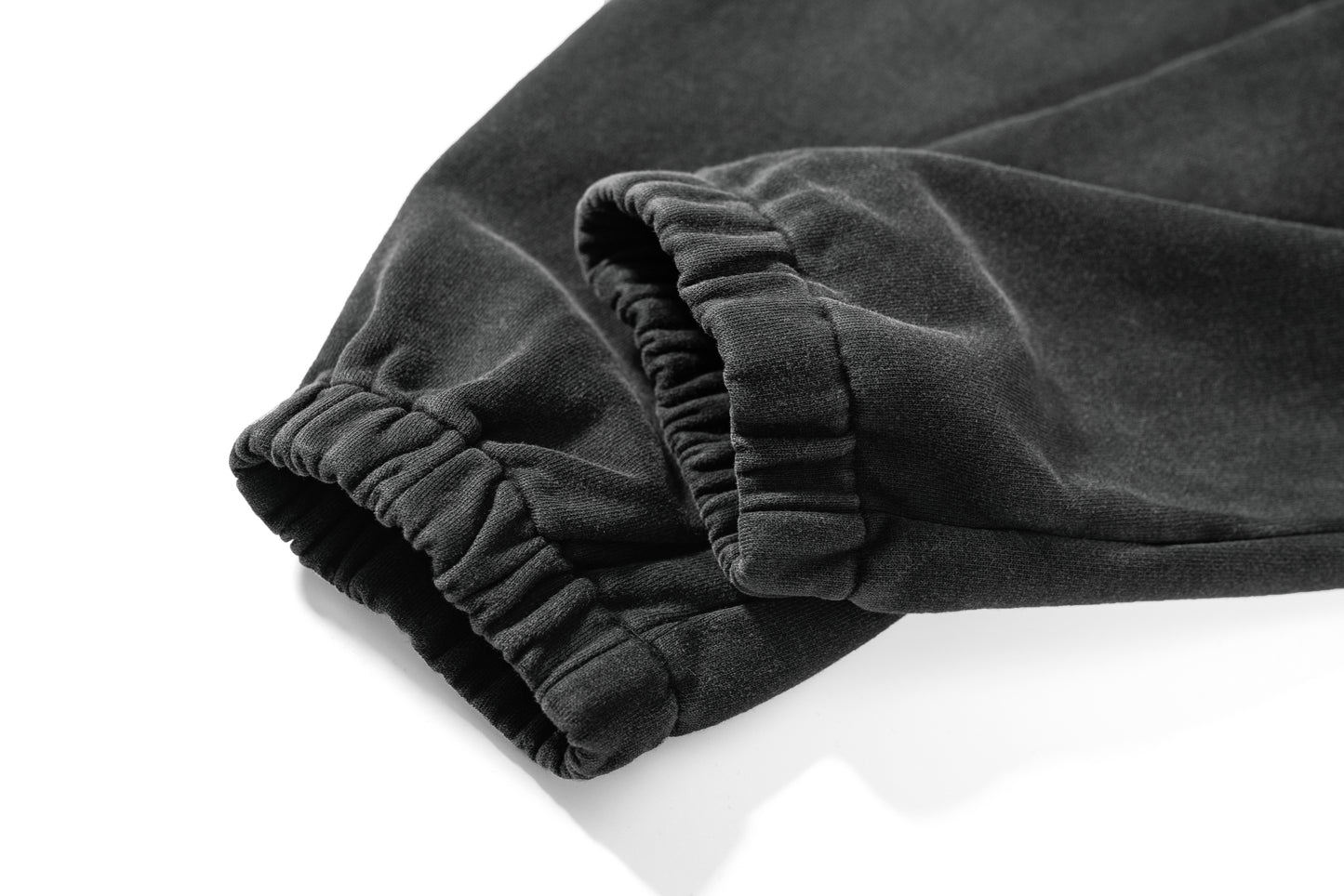 CHARCOAL CUFFED SWEATPANTS