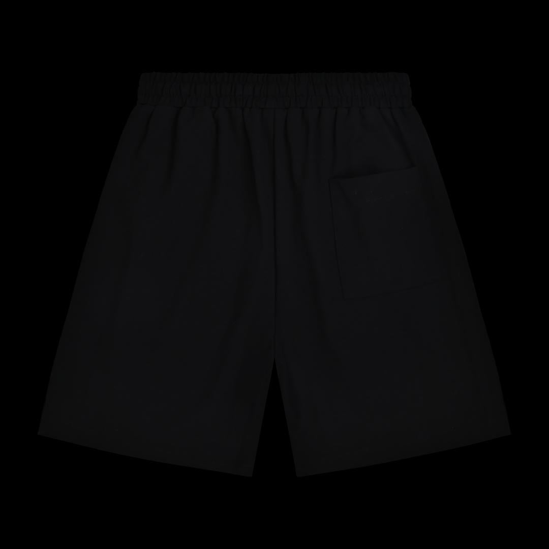 BLACK COMFORT FIT SHORT SET