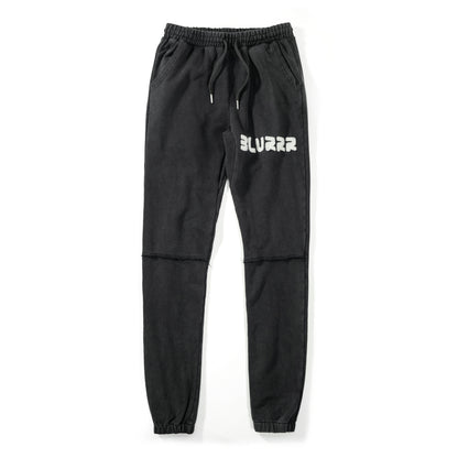 CHARCOAL CUFFED SWEATPANTS