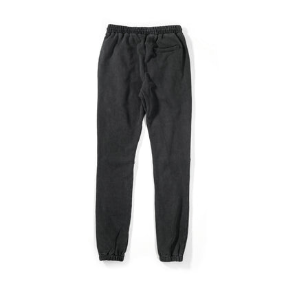 CHARCOAL CUFFED SWEATPANTS
