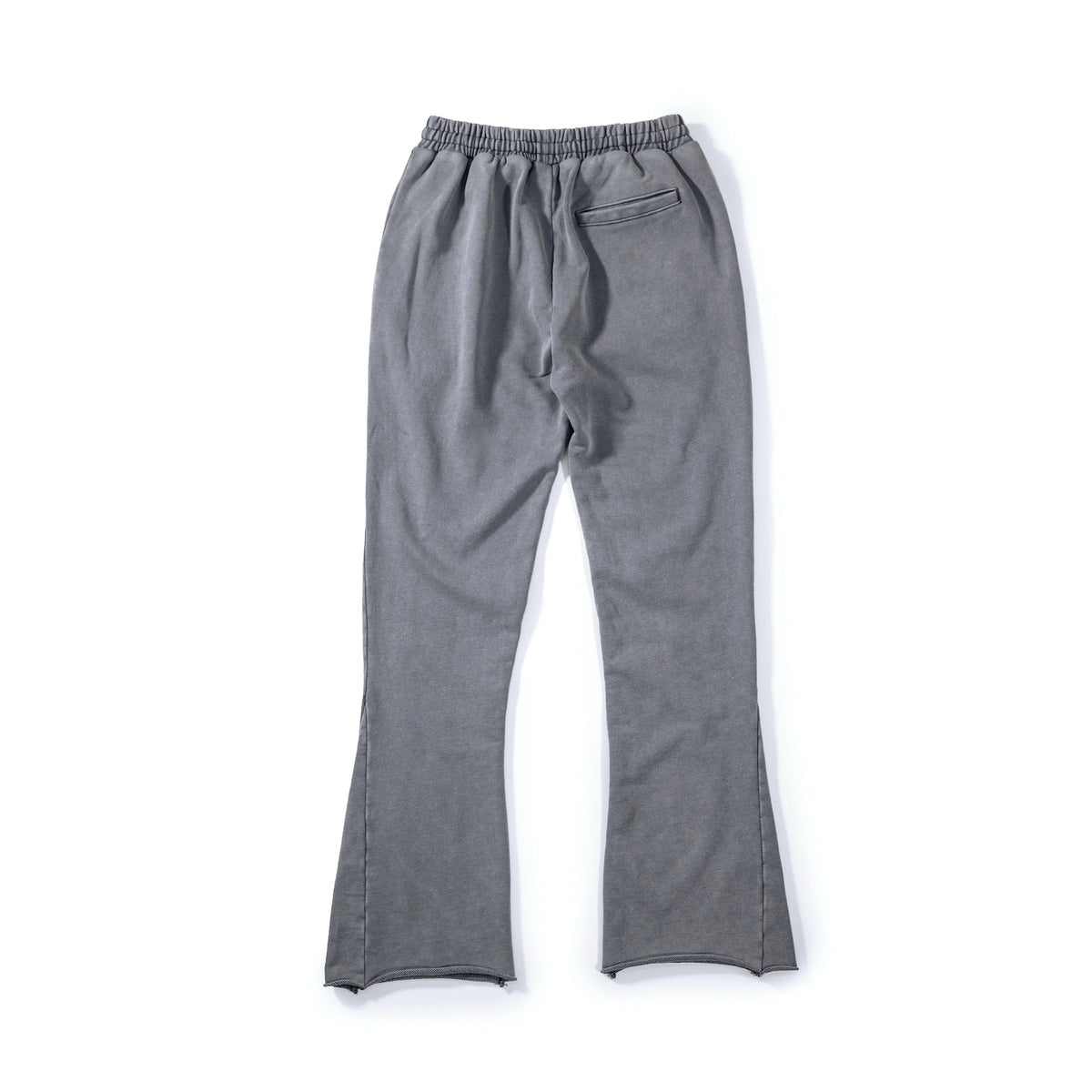 Grey sweatpants on a white background