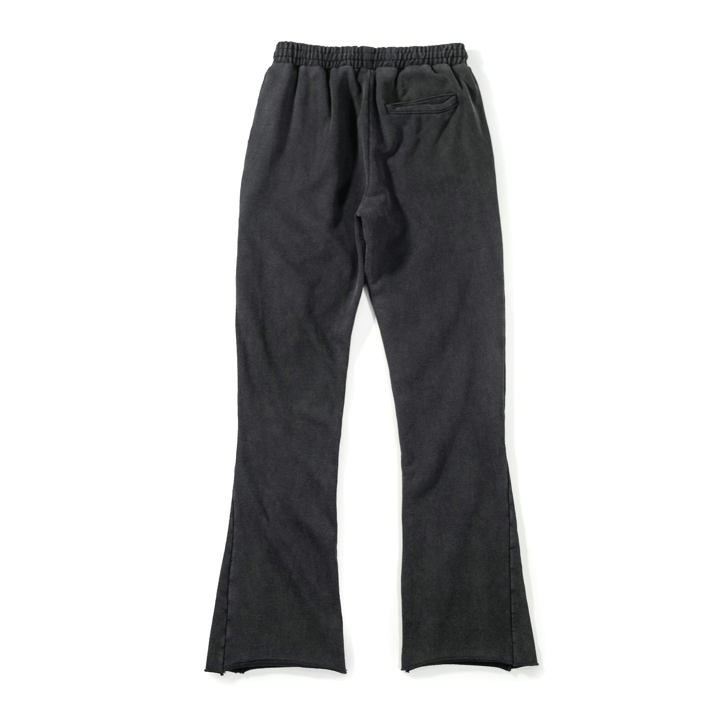CHARCOAL FLARED SWEATPANTS